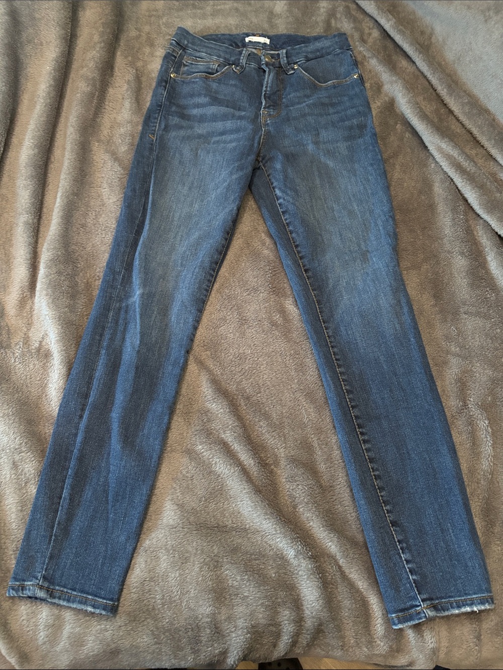 Good American Indigo Skinny Jeans
